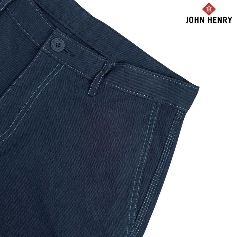 Quần Short Khaki Nam John Henry Trẻ Trung, Năng Động SP25SS14T-AK