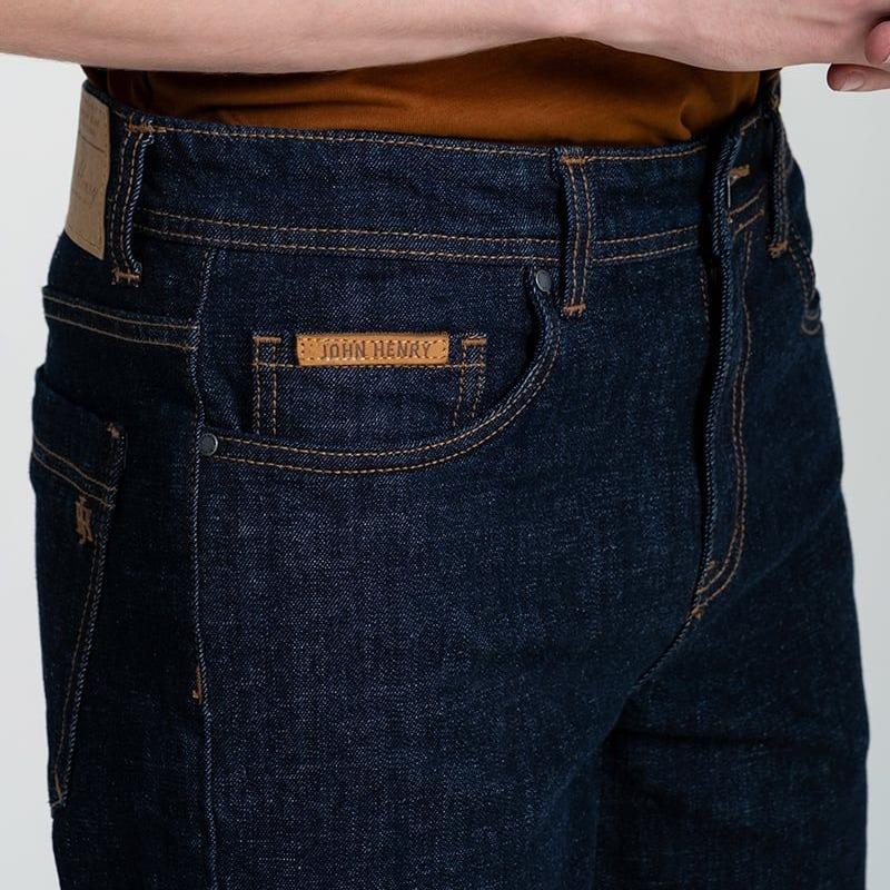 Quần Short jean Nam John Henry độ dài trên gối SP25SS04C-JN