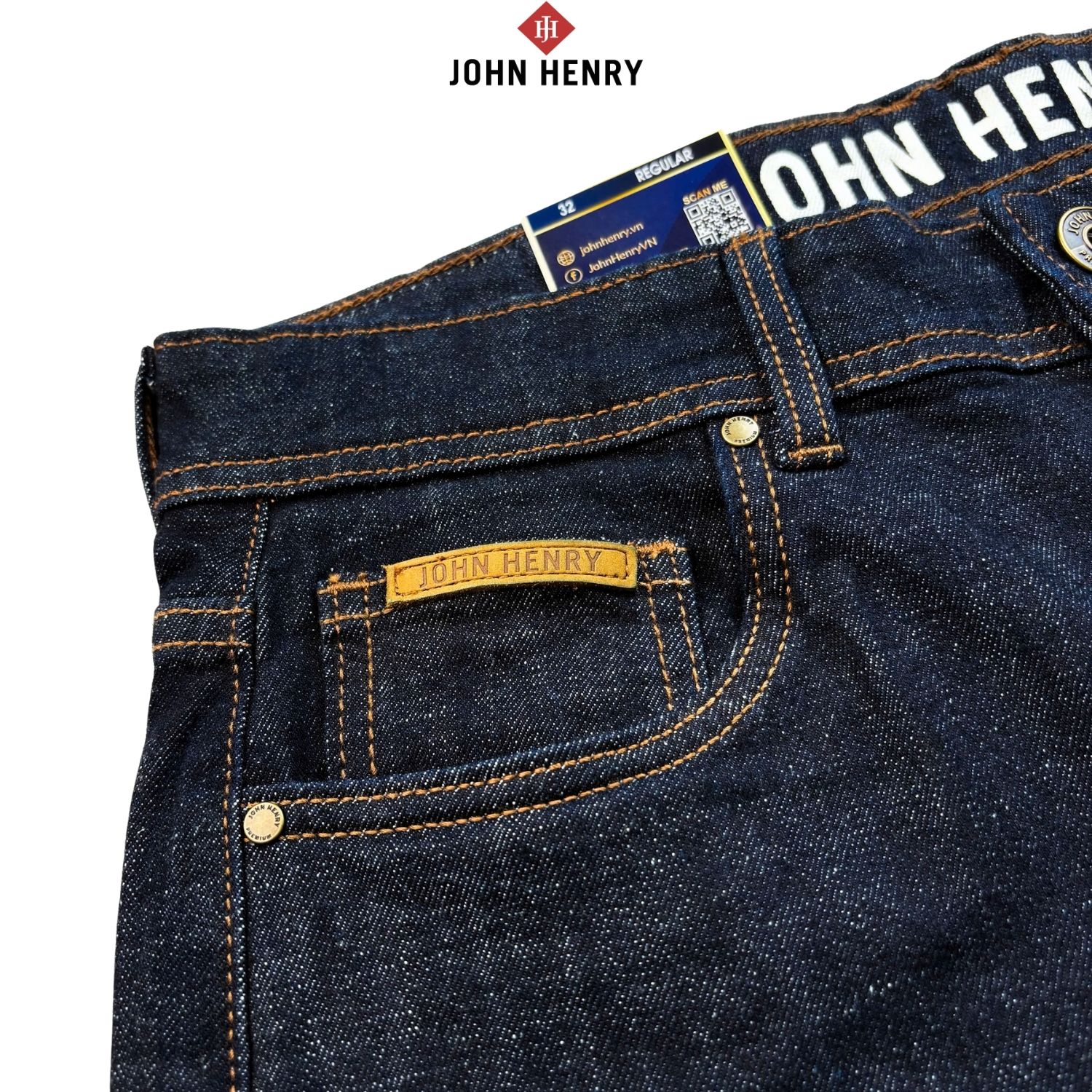 Quần Jeans Nam Form Vừa JN25FH38C-RG