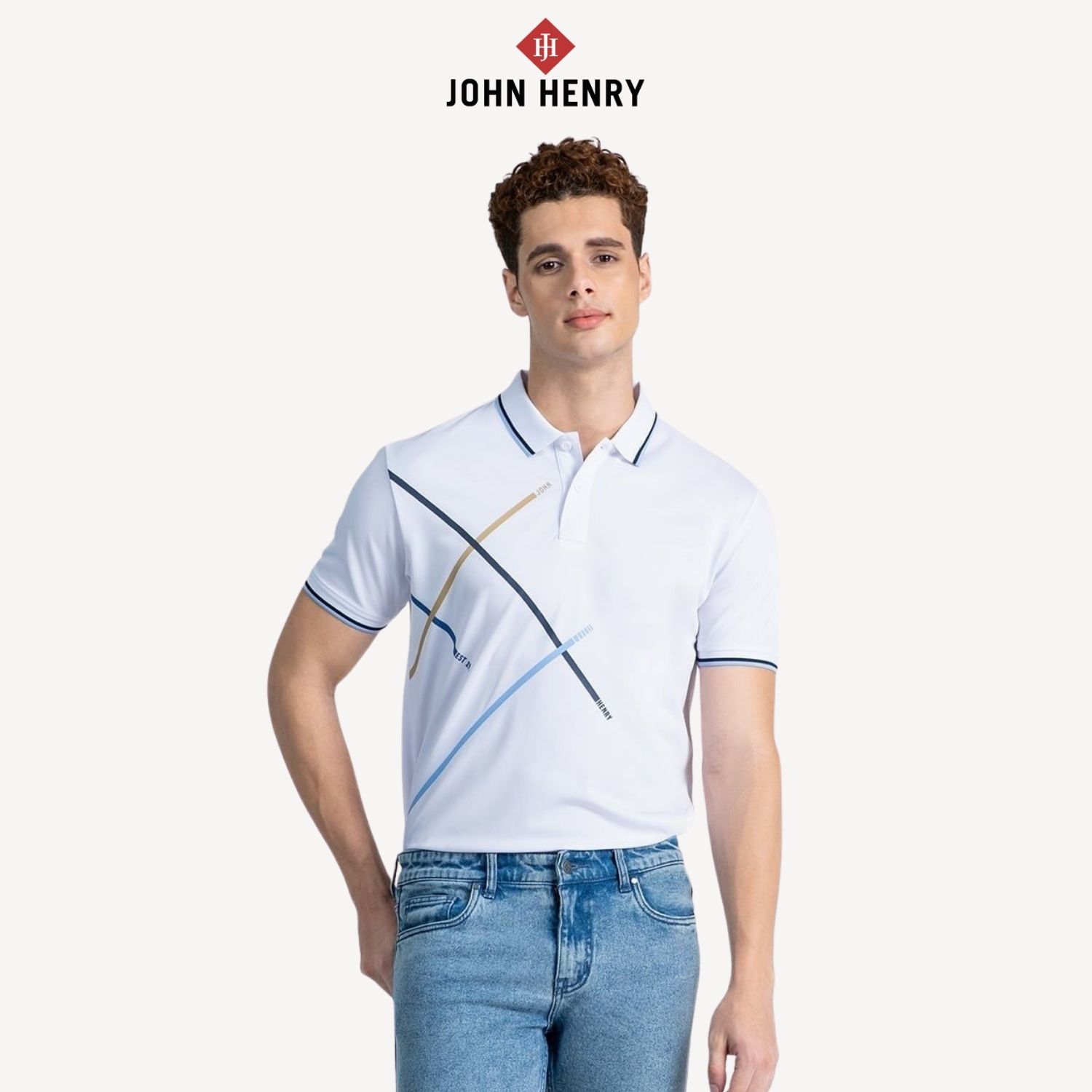 Áo Polo Nam Form Vừa Tay Ngắn KS26SS01T-SCCA