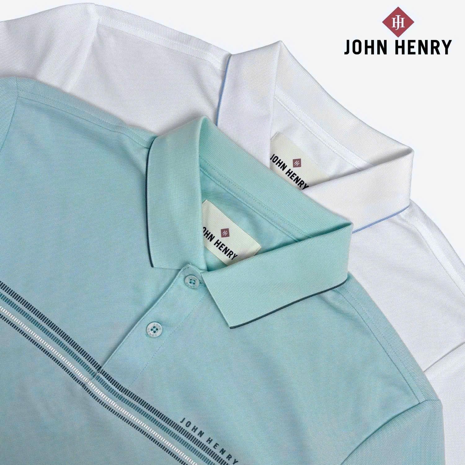Áo Polo Nam Ngắn Tay John Henry  Form Vừa KS25SS05C-SLWK