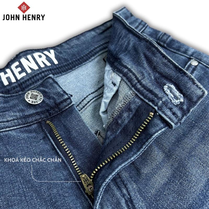 Quần Jean Dài Nam John Henry Form Vừa JN25SS21C-RG - Form Vừa -Regular