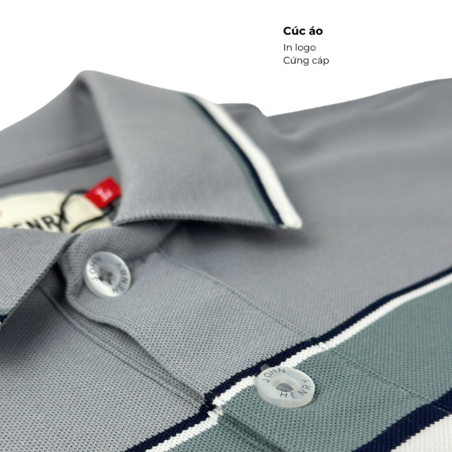 Áo Polo Nam Ngắn Tay John Henry  Form Vừa KS26SS12P-SCHE