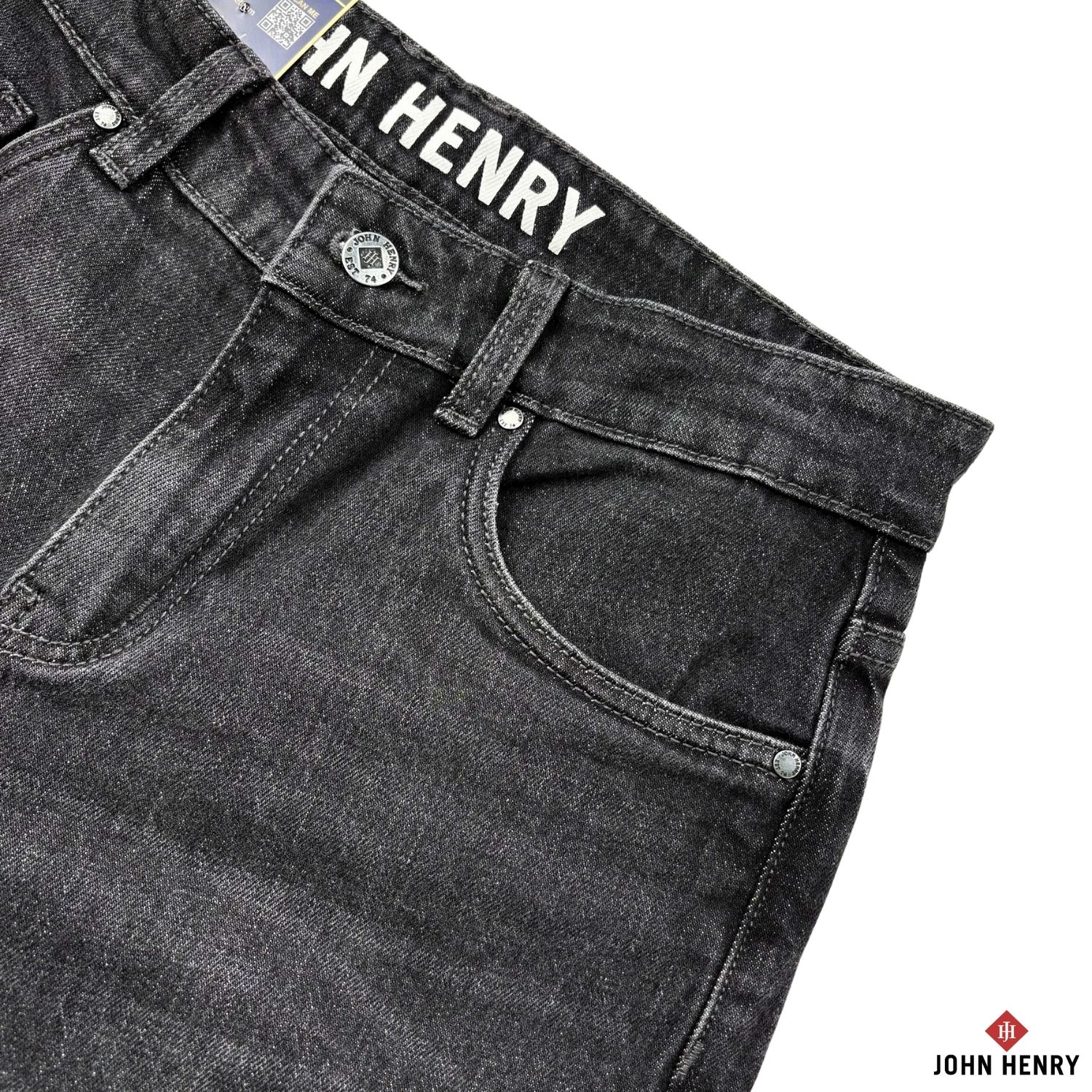 Quần Jeans Nam Form Ôm JN25FH34T-SL