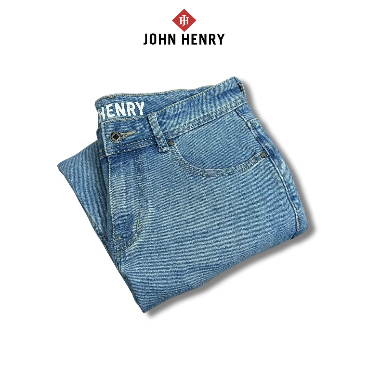 Quần Jean Dài Nam John Henry JN25SS10C-RG - Form Vừa - Regular