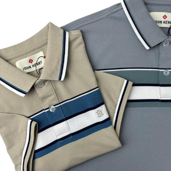 Áo Polo Nam Ngắn Tay John Henry  Form Vừa KS26SS12P-SCHE