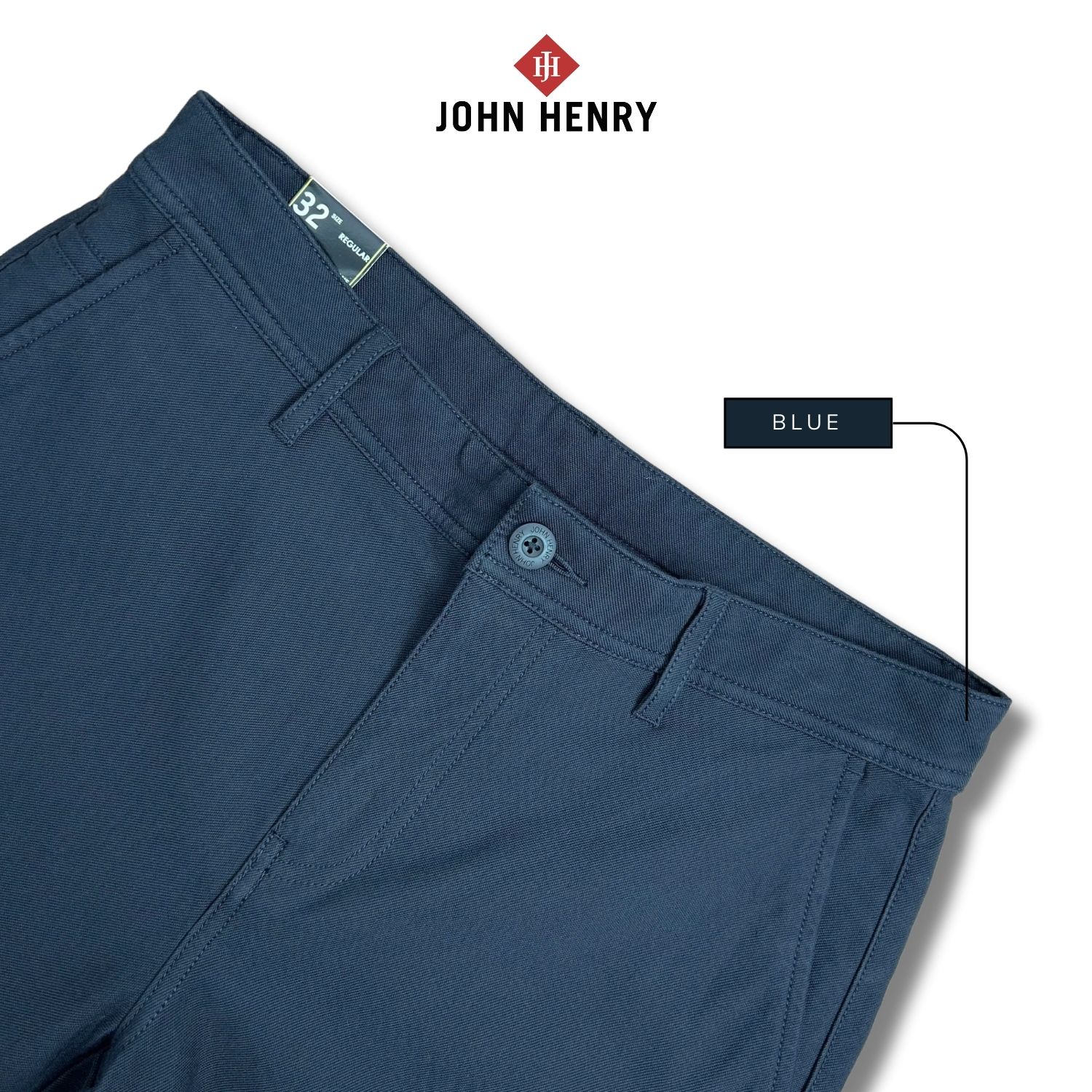 Quần Short Kaki Nam John Henry độ dài trên gối SP25SS15T-NM
