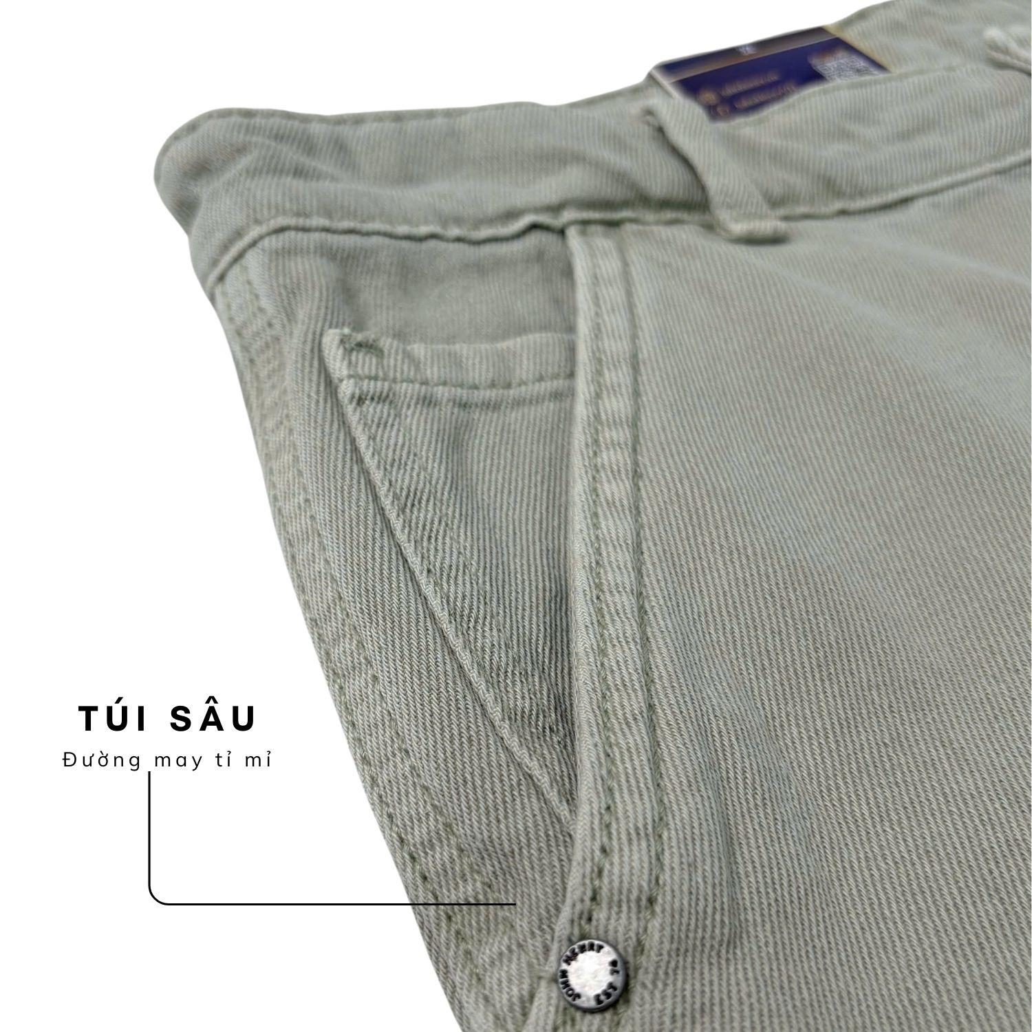 Quần Short Jean Nam John Henry Relaxed Fit SP25SS16P-RXJN