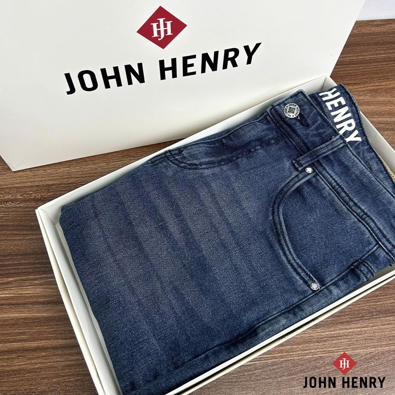 Quần Jean Dài Nam John Henry Form Vừa JN25SS21C-RG - Form Vừa -Regular
