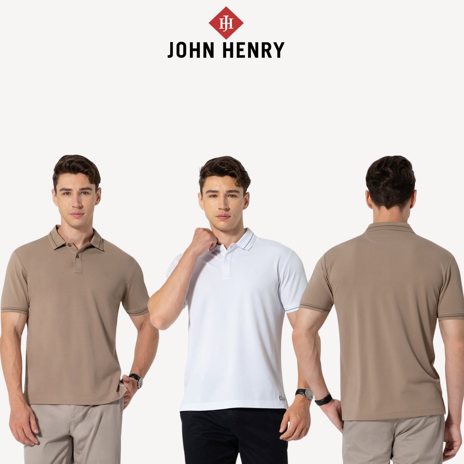 Áo Polo Nam Form Vừa Tay Ngắn KS25FH43C-SCCA