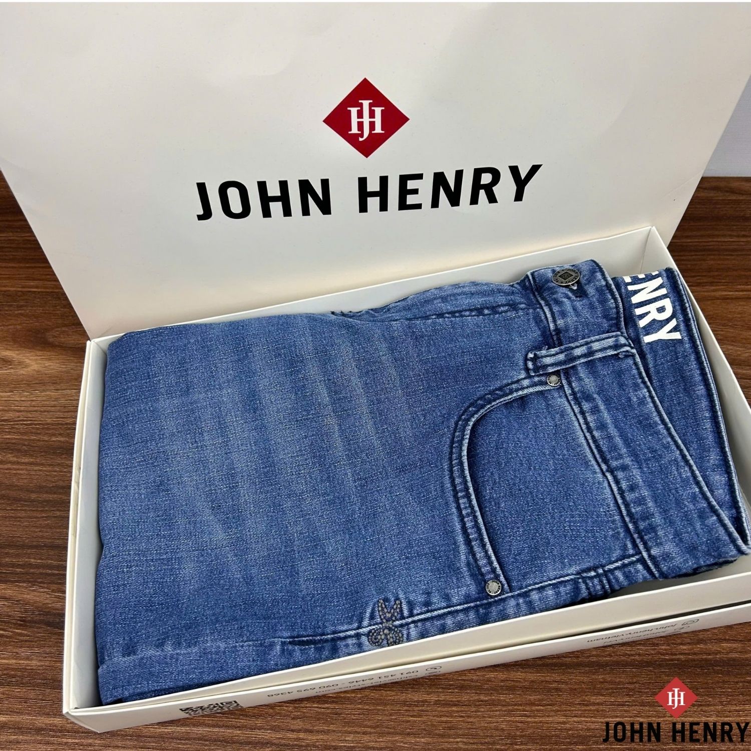 Quần Jean Dài Nam John Henry Form Ôm JN25SS27P-SL - Slim Fit