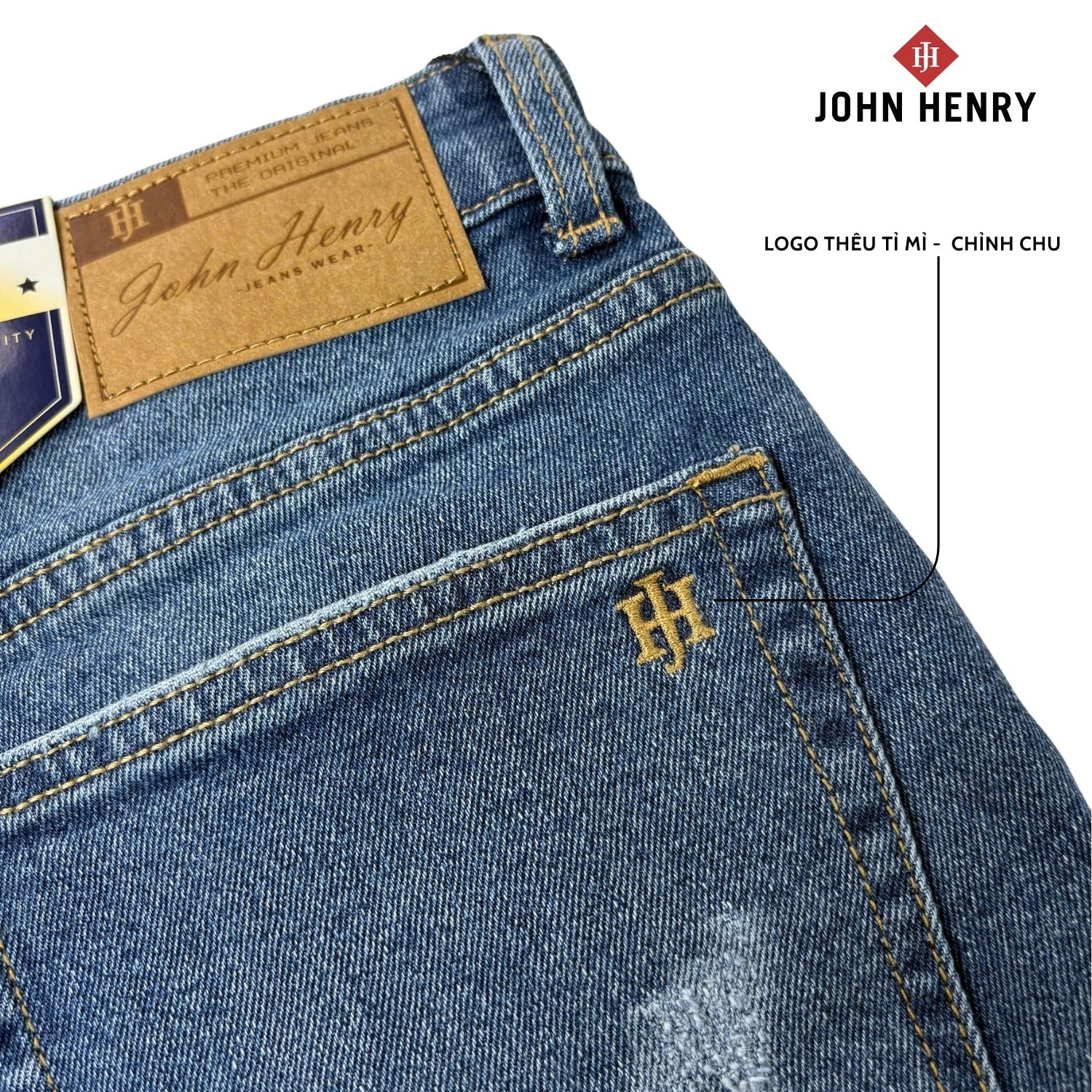 Quần Short Jean Form Trên Gối SP25SS17C-AKJN