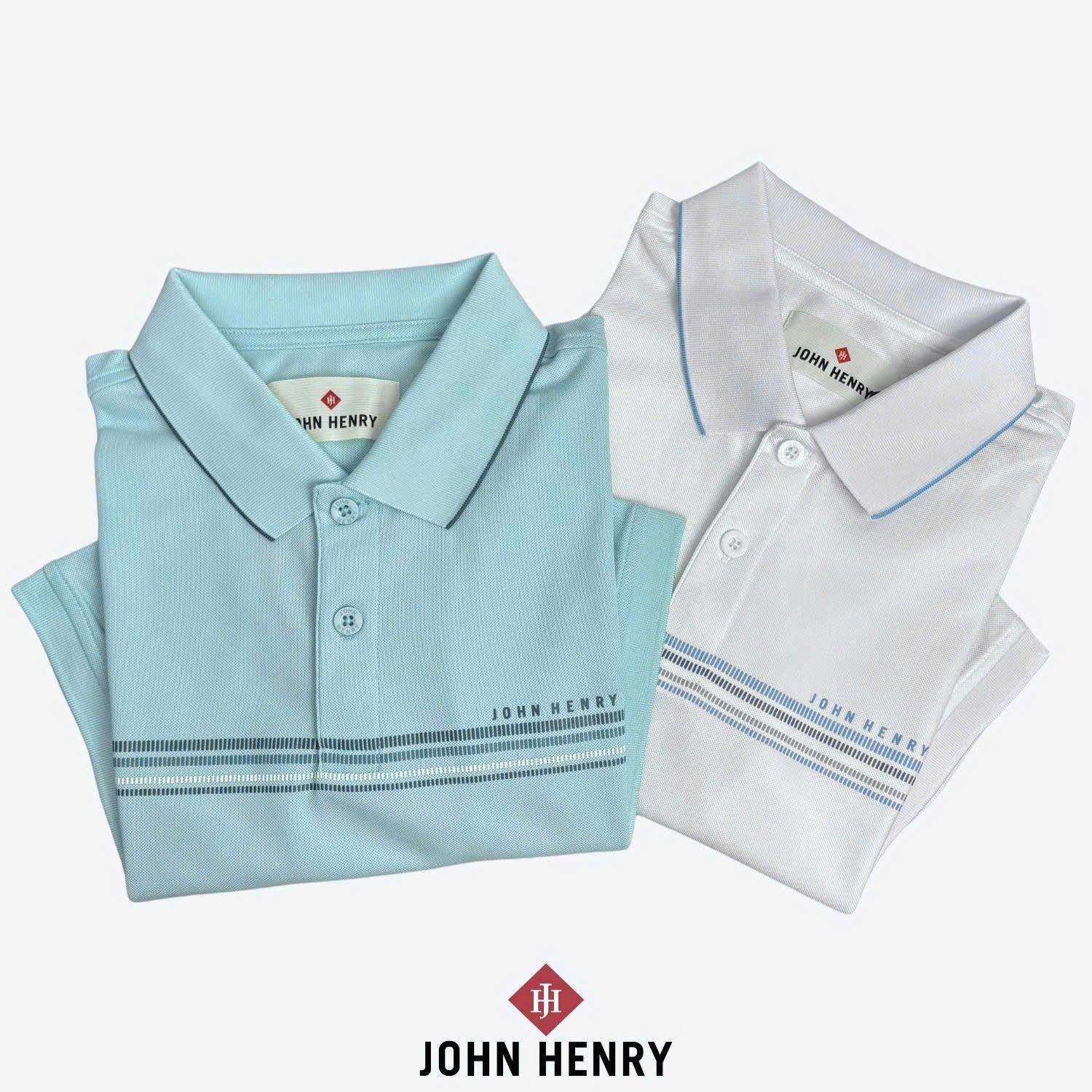 Áo Polo Nam Ngắn Tay John Henry  Form Vừa KS25SS05C-SLWK