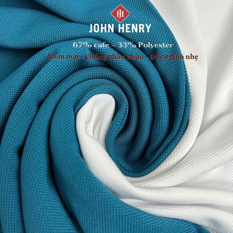 Áo Polo Nam Ngắn Tay John Henry Form Vừa KS25SS10C-SCCA