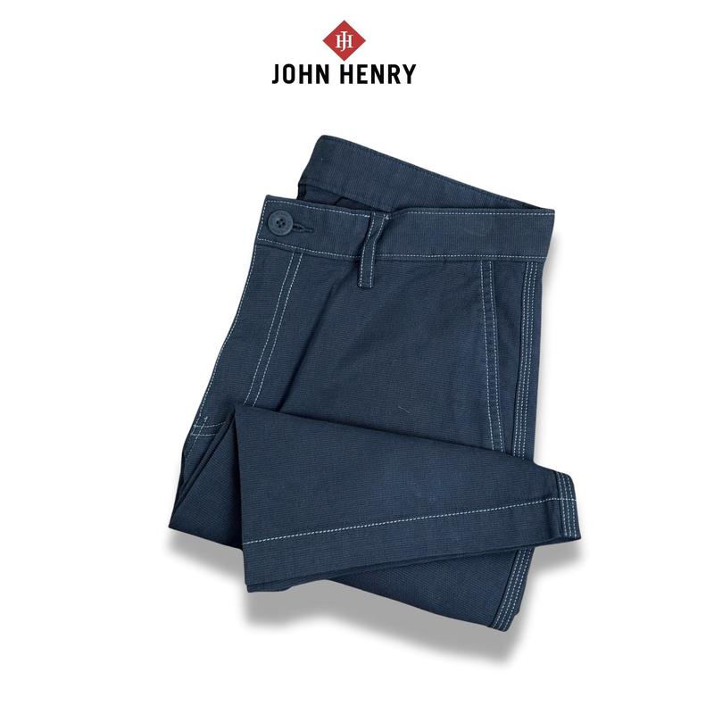 Quần Short Khaki Nam John Henry Trẻ Trung, Năng Động SP25SS14T-AK