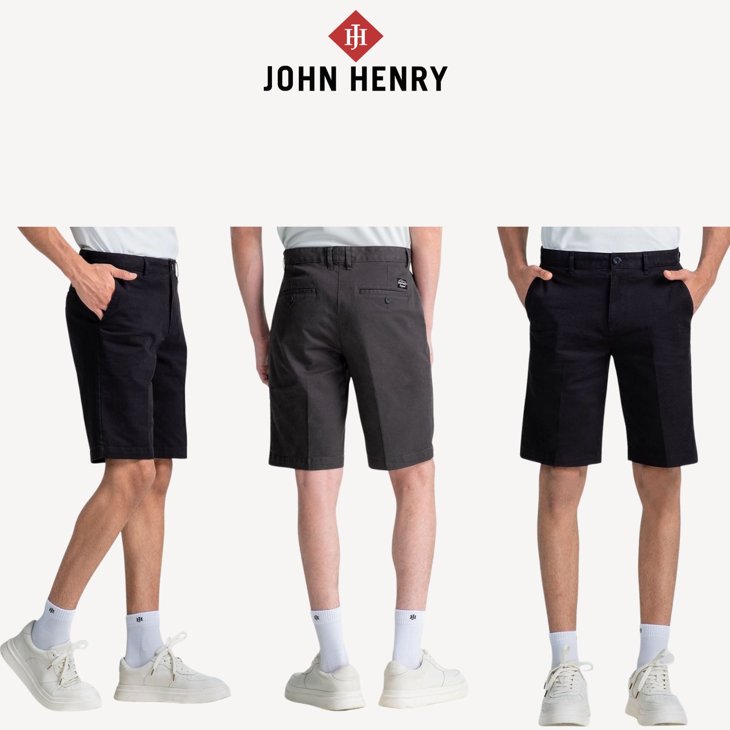 Quần Short Khaki Nam Form Vừa - Trẻ Trung, Năng Động SP25SS19C-NM