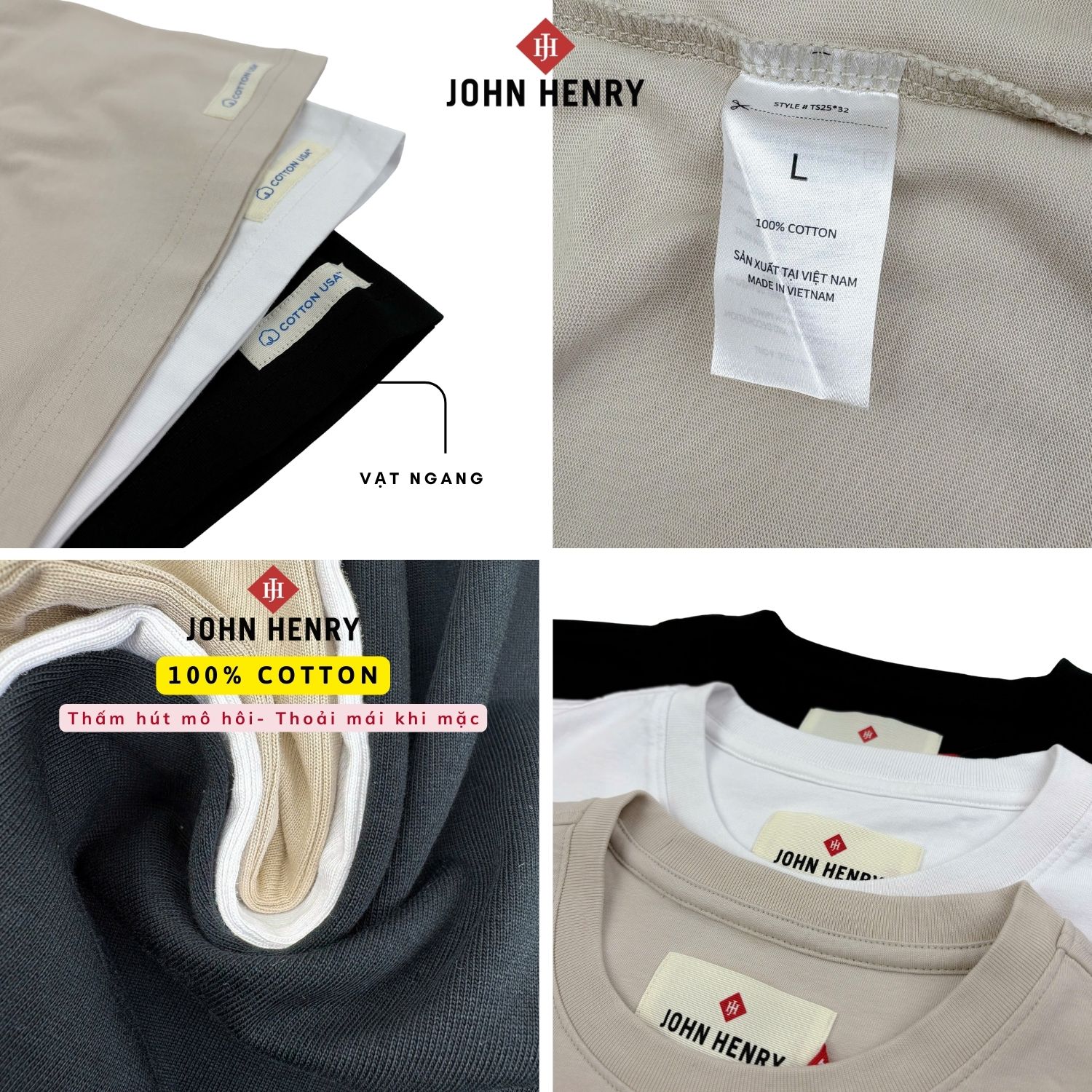 Áo Thun Nam Form Vừa TS26SS32T-RGUS