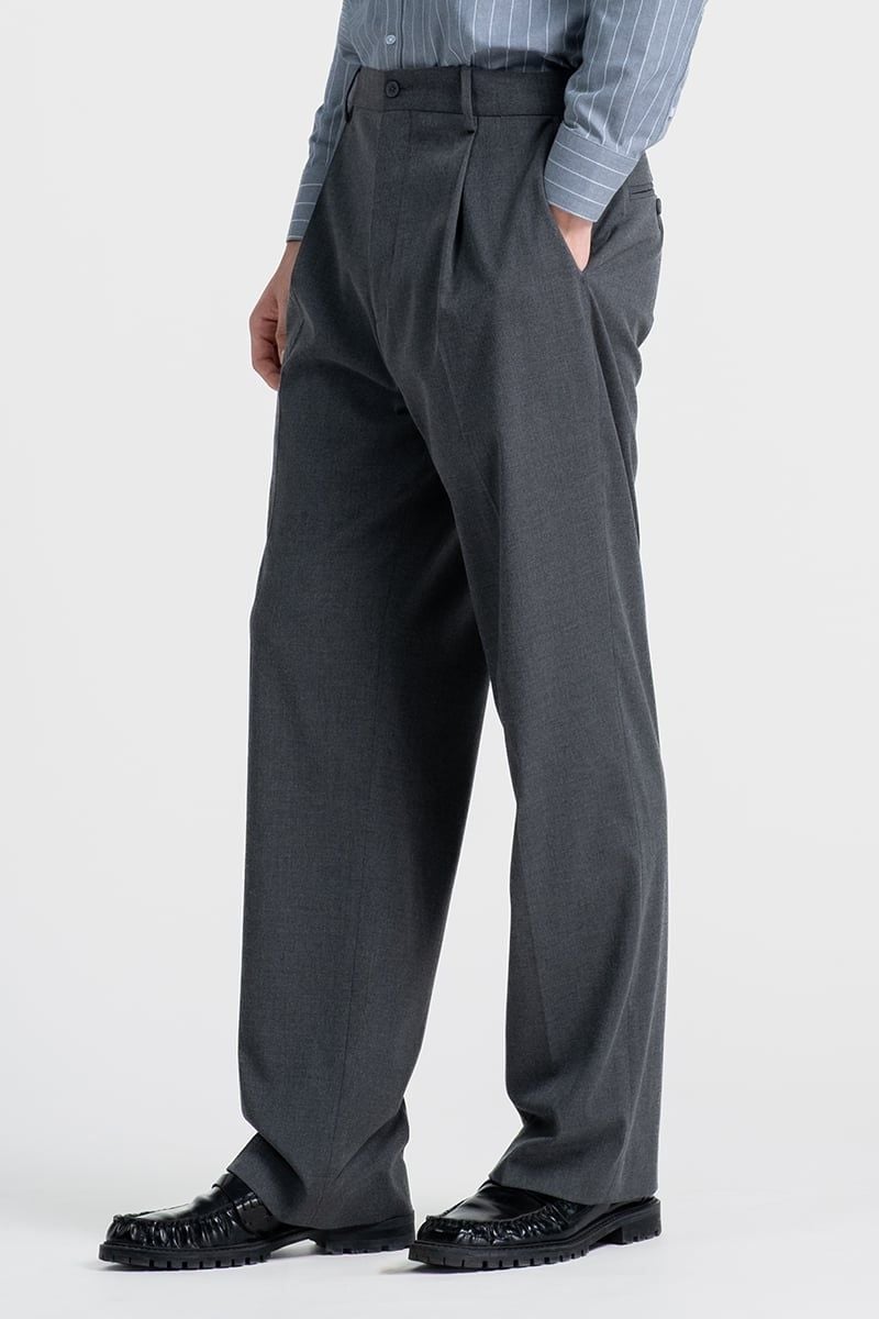 Quần Tây Nam Form Wide-Leg Straight DP26SS03C-NMWL