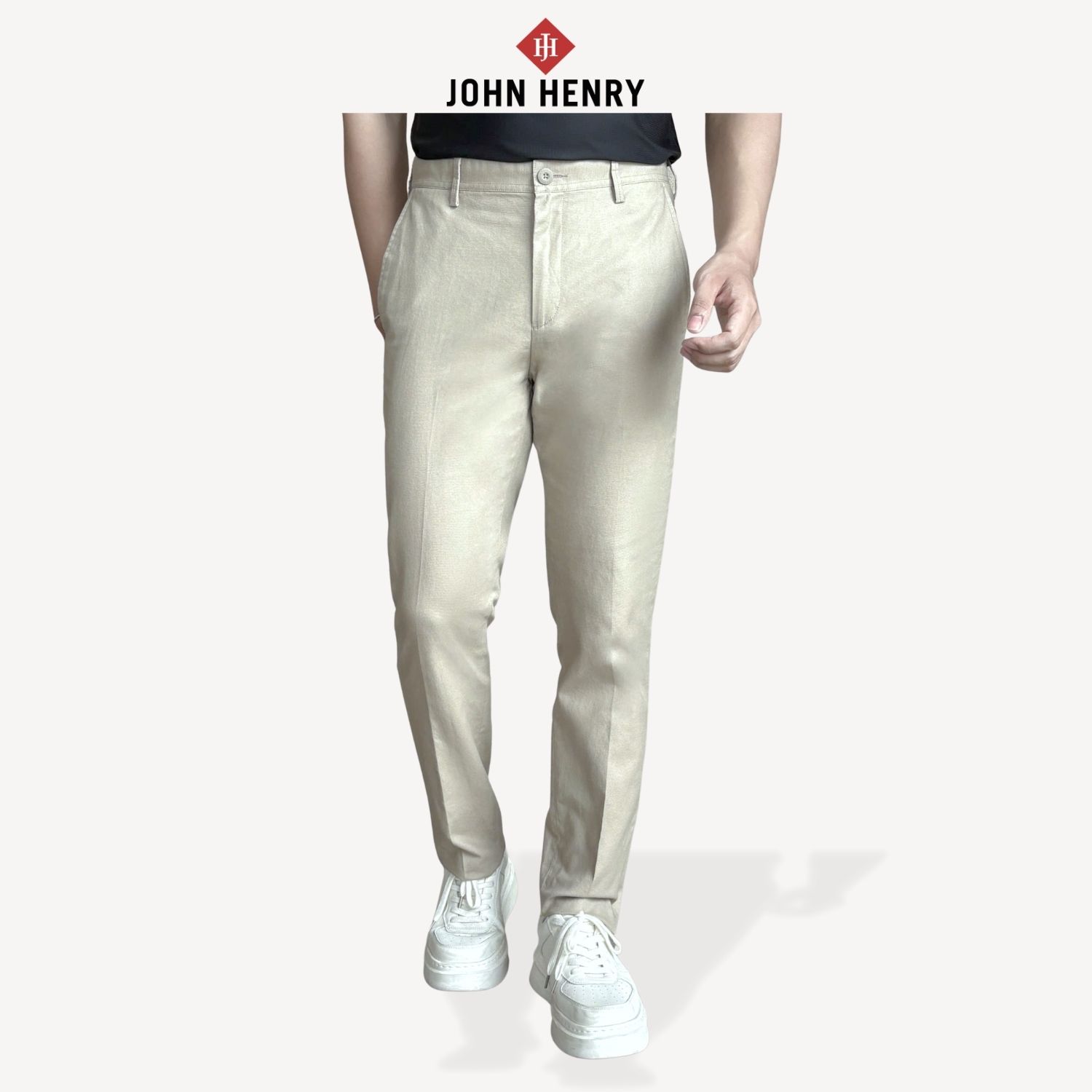 Quần Kaki Nam Form Ôm - KP25FH23C-NMSC - Slim Comforfit