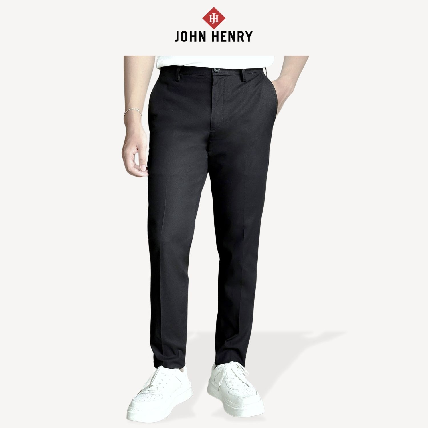 Quần Kaki Nam Form Ôm - KP25FH23C-NMSC - Slim Comforfit