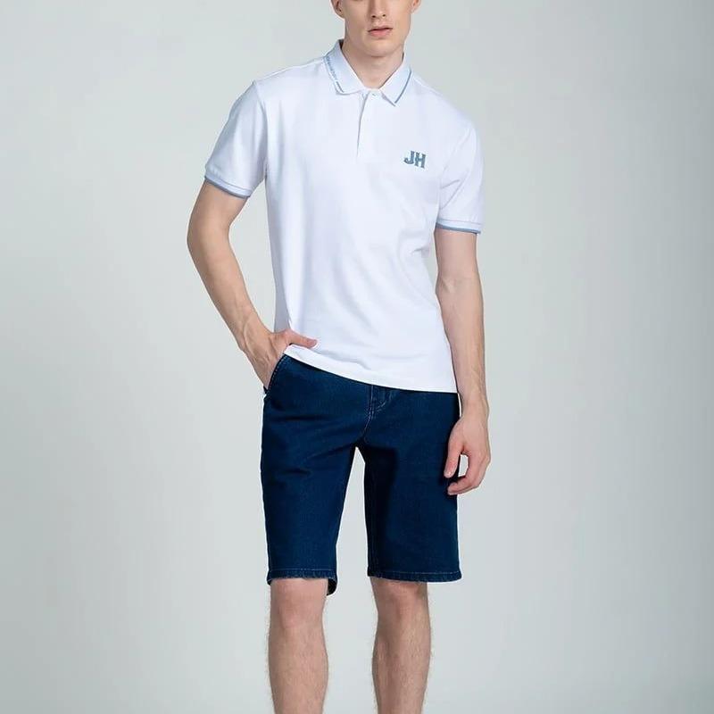 Quần Short jean Nam John Henry độ dài trên gối SP25SS07C-JN