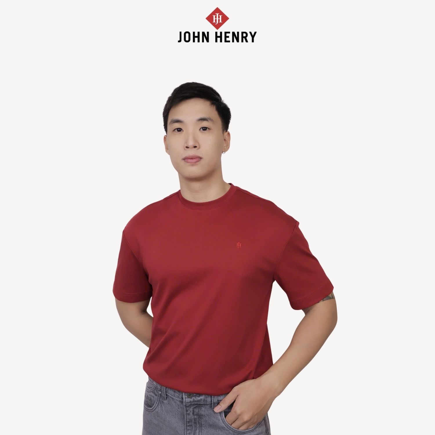 Áo Thun Nam Form Relaxed Fit TS26SS05C-RX