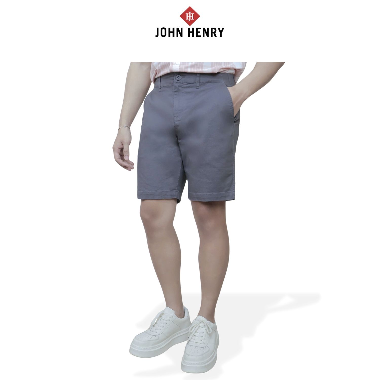 Quần Short Nam Form Trên Gối SP25FH22T-AK