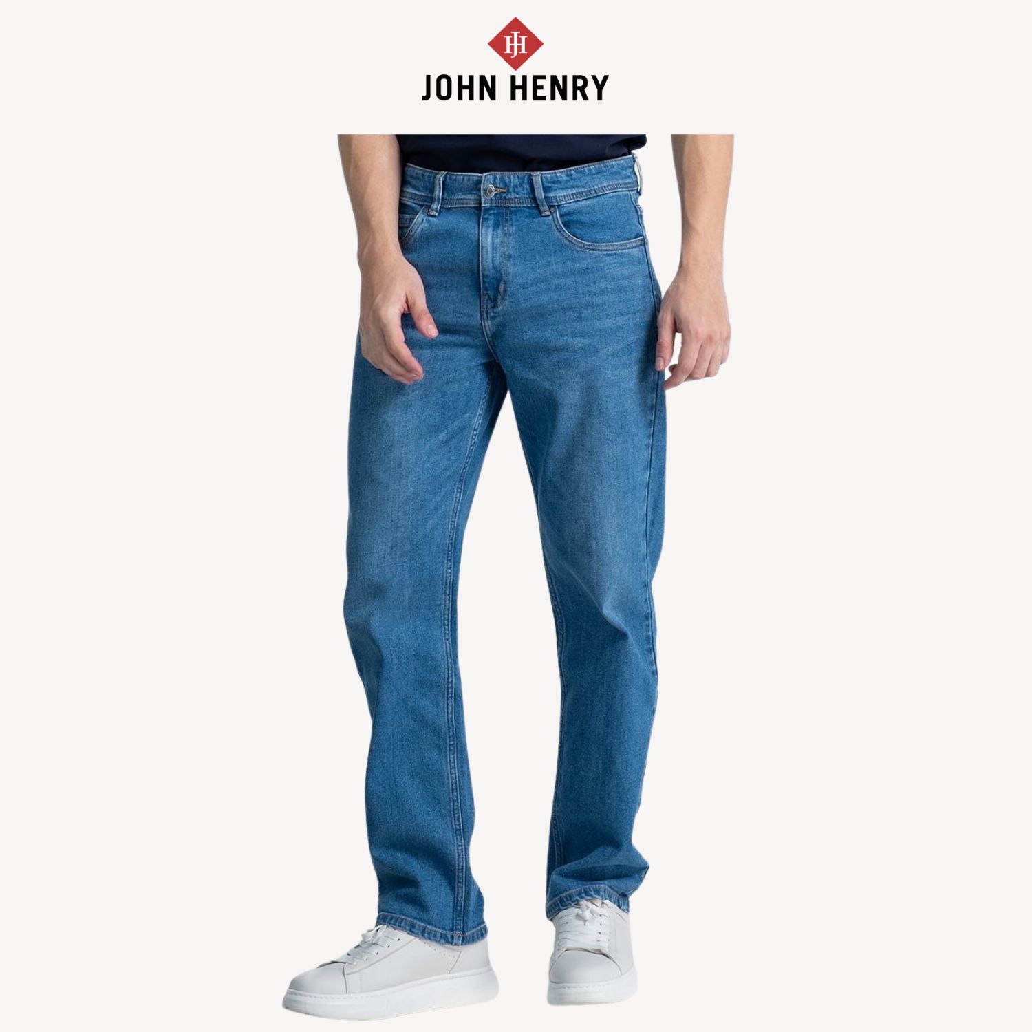 Quần Jean Dài Nam Form Rộng Trẻ trung, năng động JN26SS08M-CL - Classic