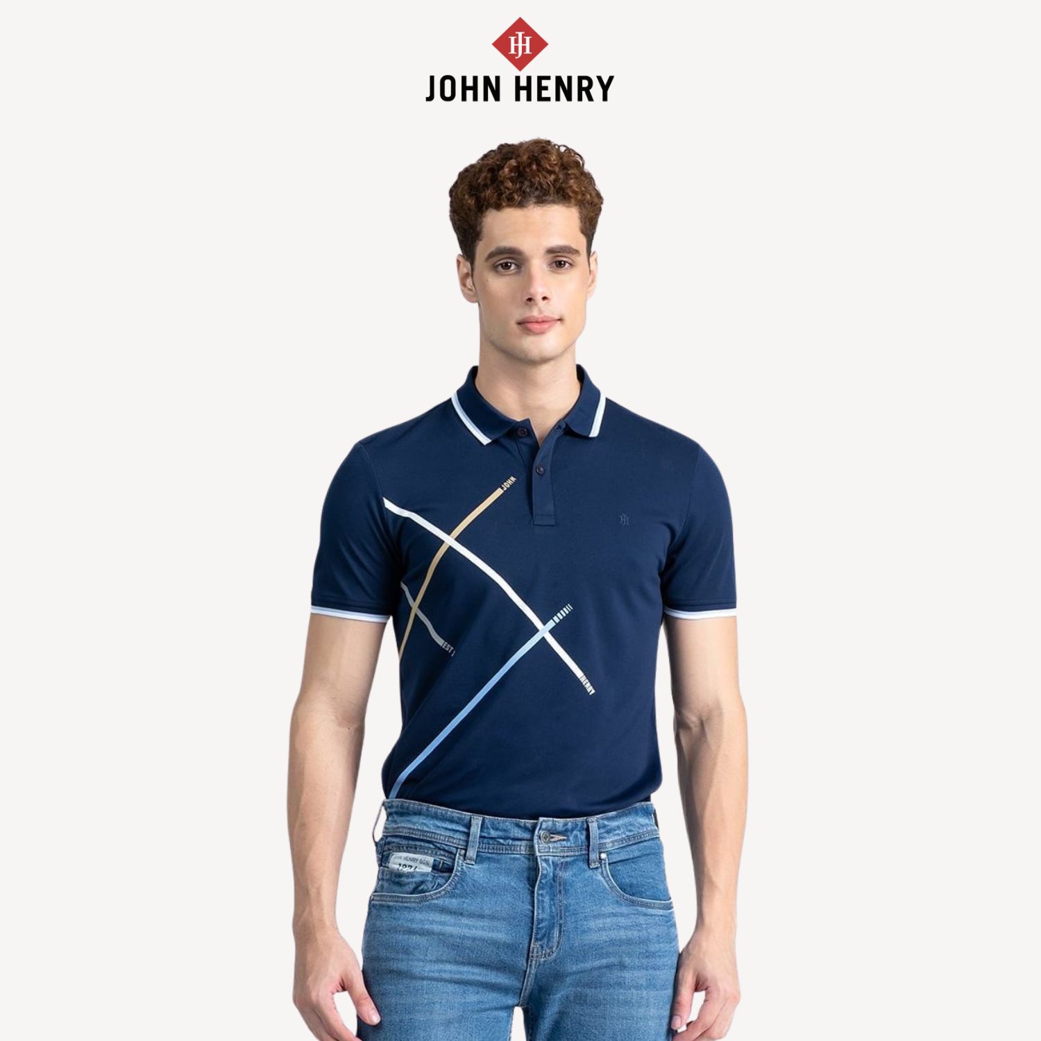 Áo Polo Nam Form Vừa Tay Ngắn KS26SS01T-SCCA