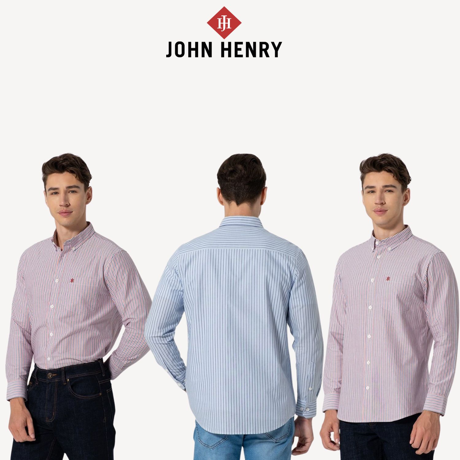 Áo Sơ Mi Nam Tay Dài Form Ôm WS25FH63P-LC