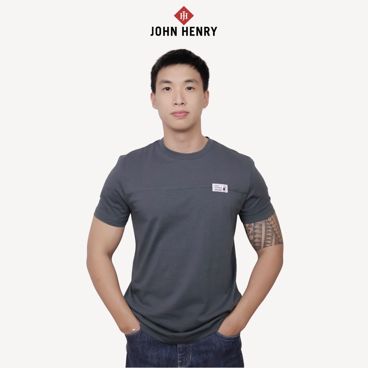 Áo Thun Nam Form Vừa TS25FH27C-RGUS