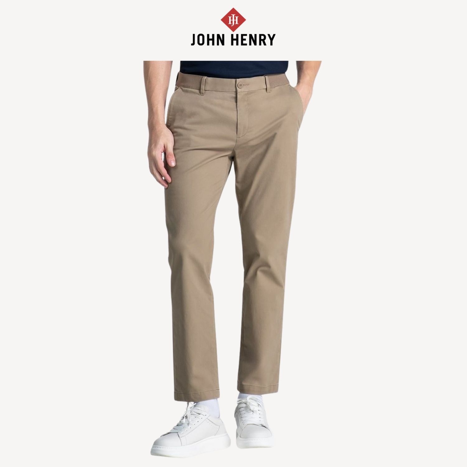 Quần Khaki Nam Form Ôm Vừa Lưng Thông Minh KP26SS01P-EPSC