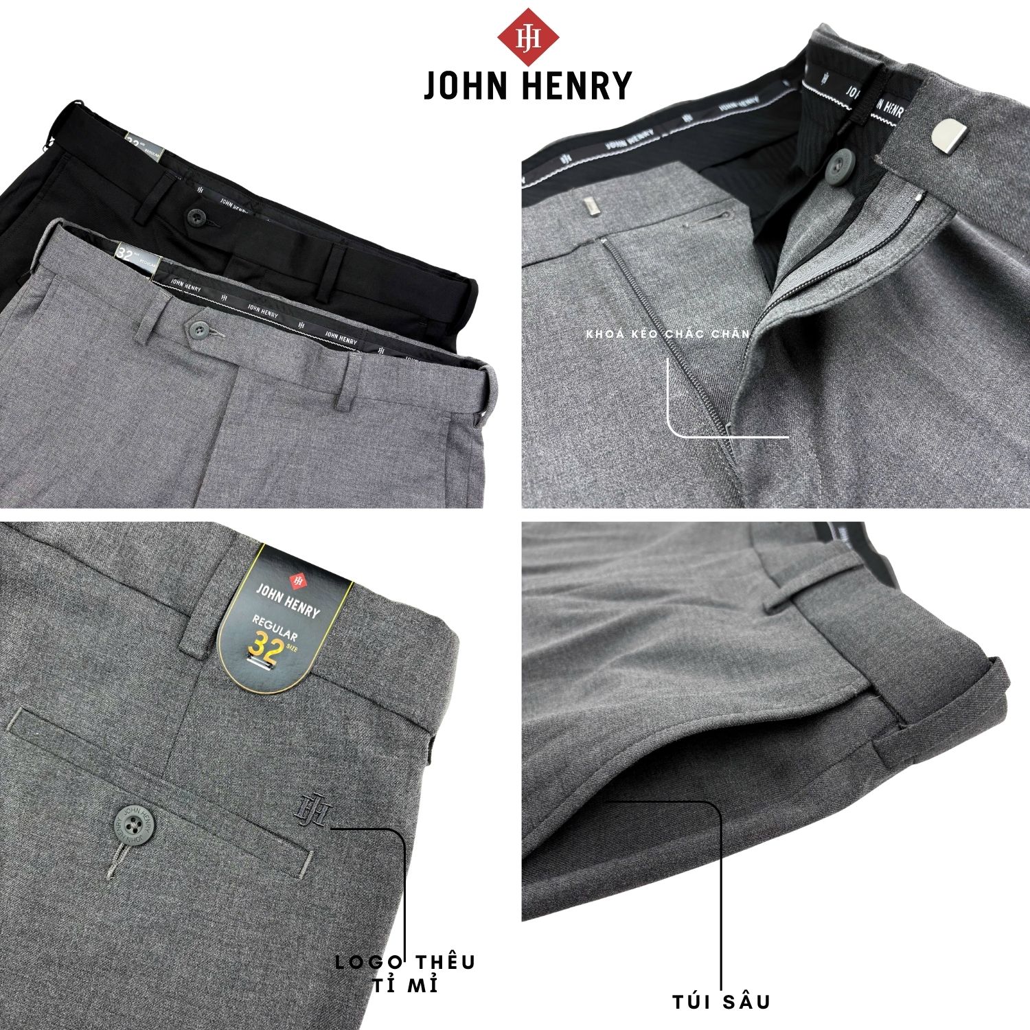 Quần Tây Nam Form Vừa DP26SS05C-EPRG