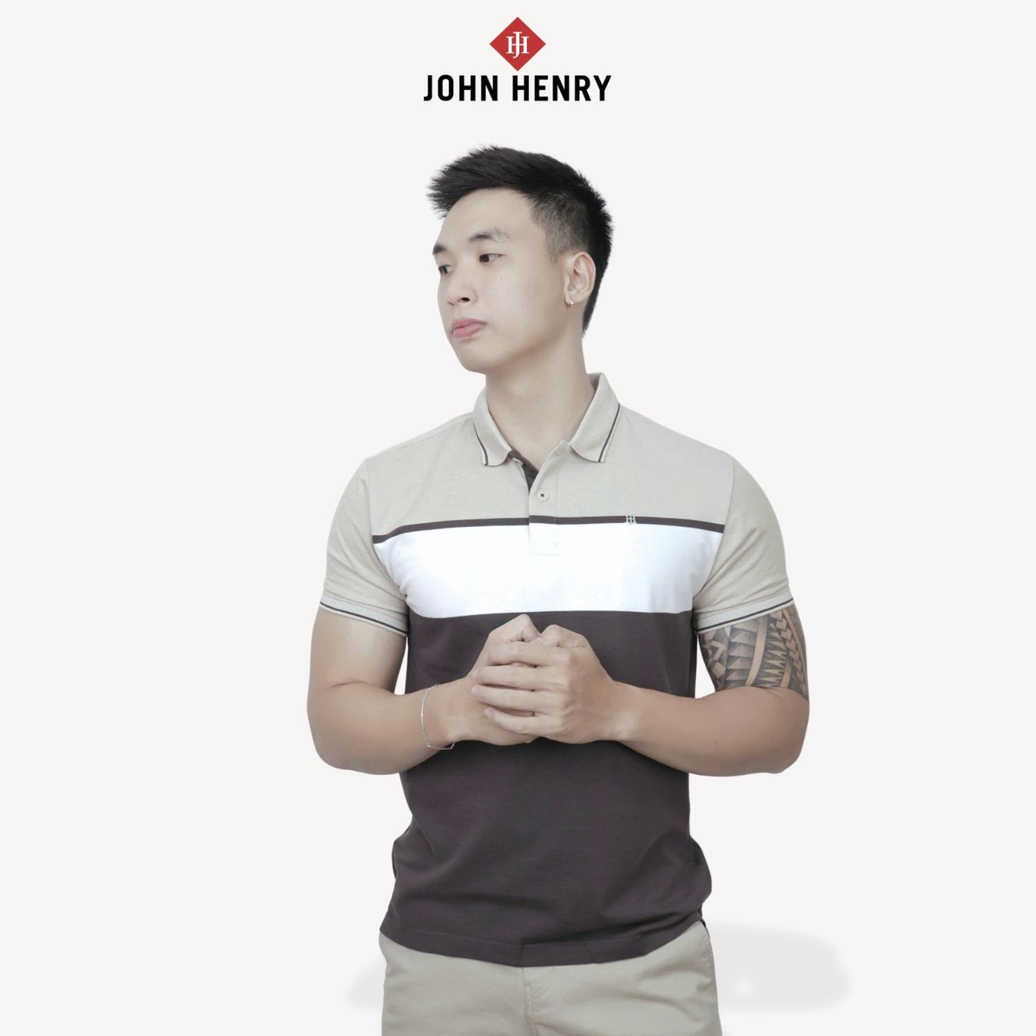 Áo Polo Nam Form Vừa Tay Ngắn KS25FH40C-SCHE