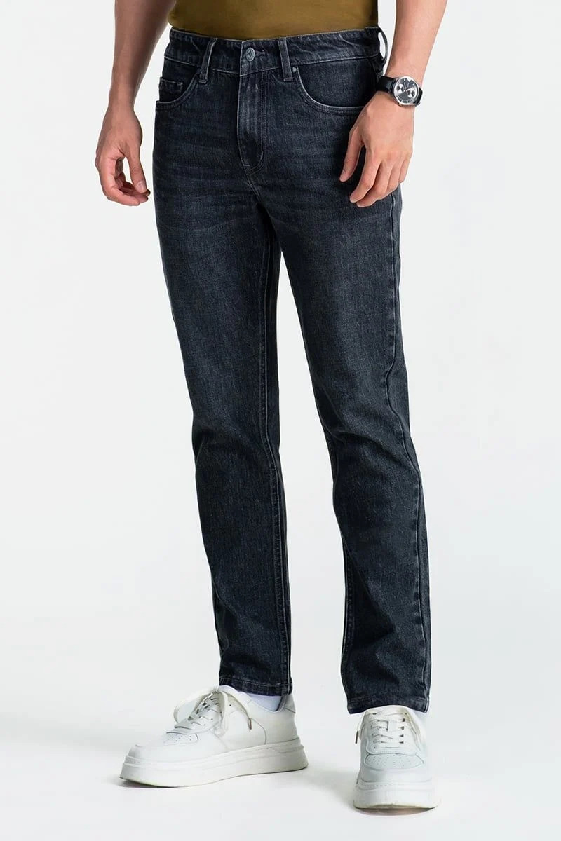 Quần Jeans Nam Form Ôm JN25FH34T-SL