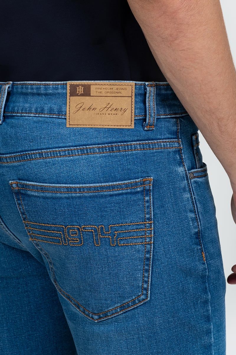 Quần Jeans Nam Form Ôm JN25FH51C-SL