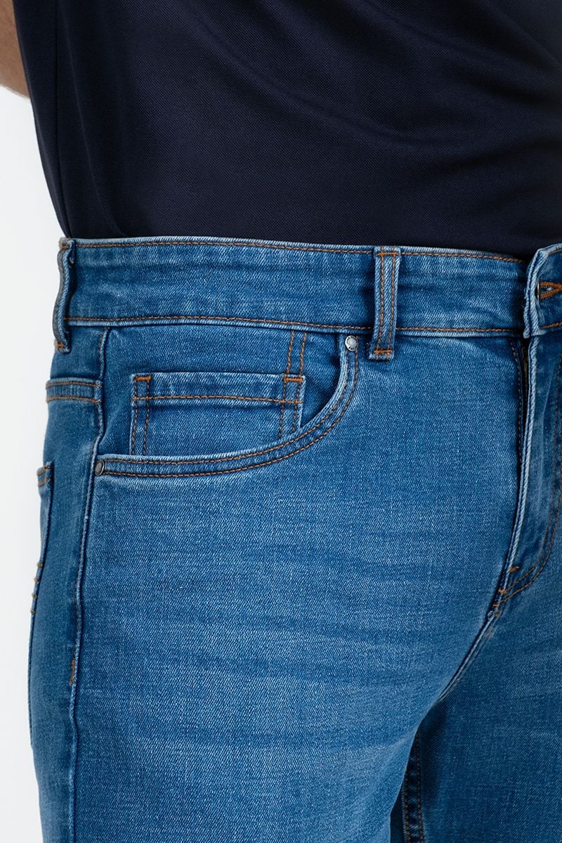 Quần Jeans Nam Form Ôm JN25FH51C-SL