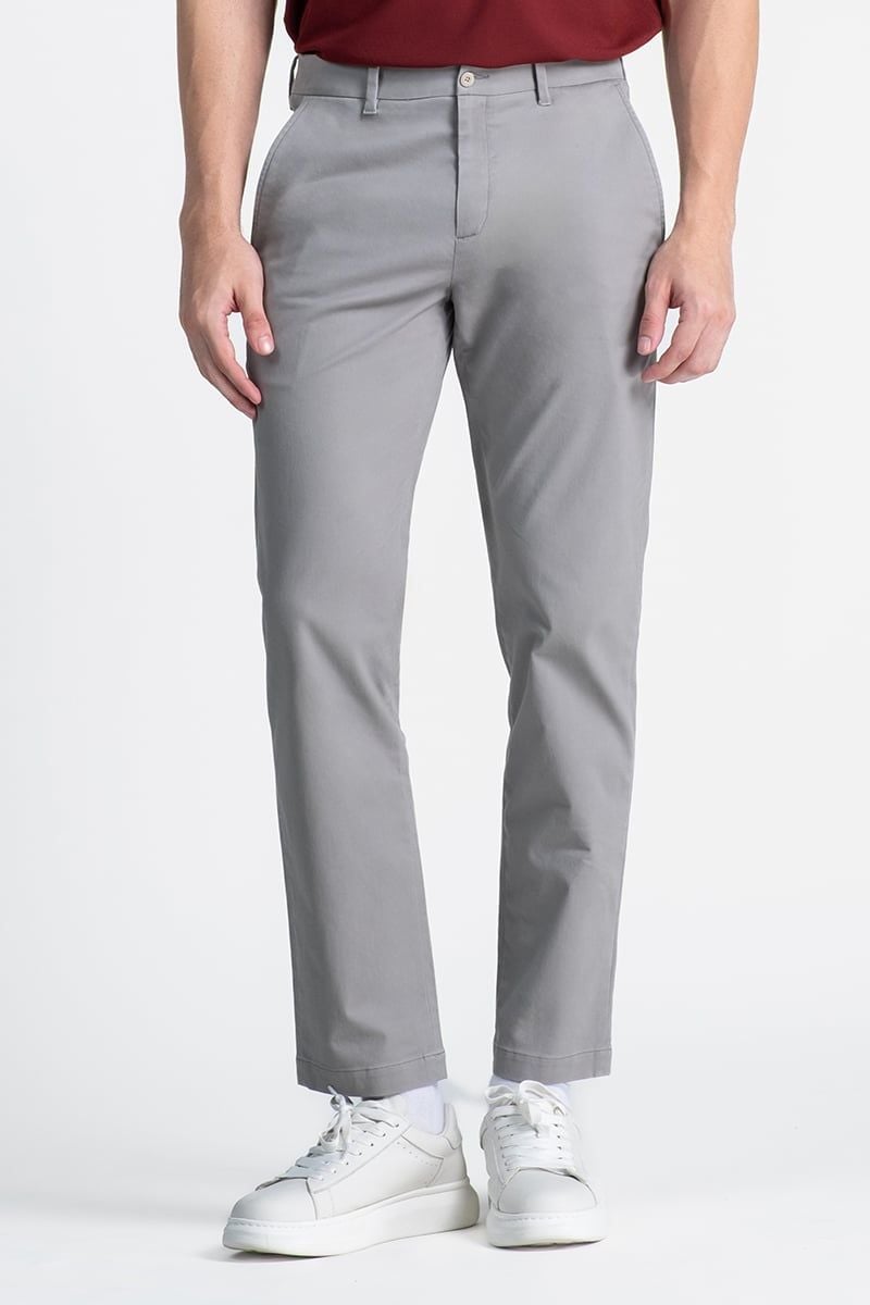 Quần Kaki Nam John Henry KP26SS03P-NMSL - Slim Fit - Form Ôm