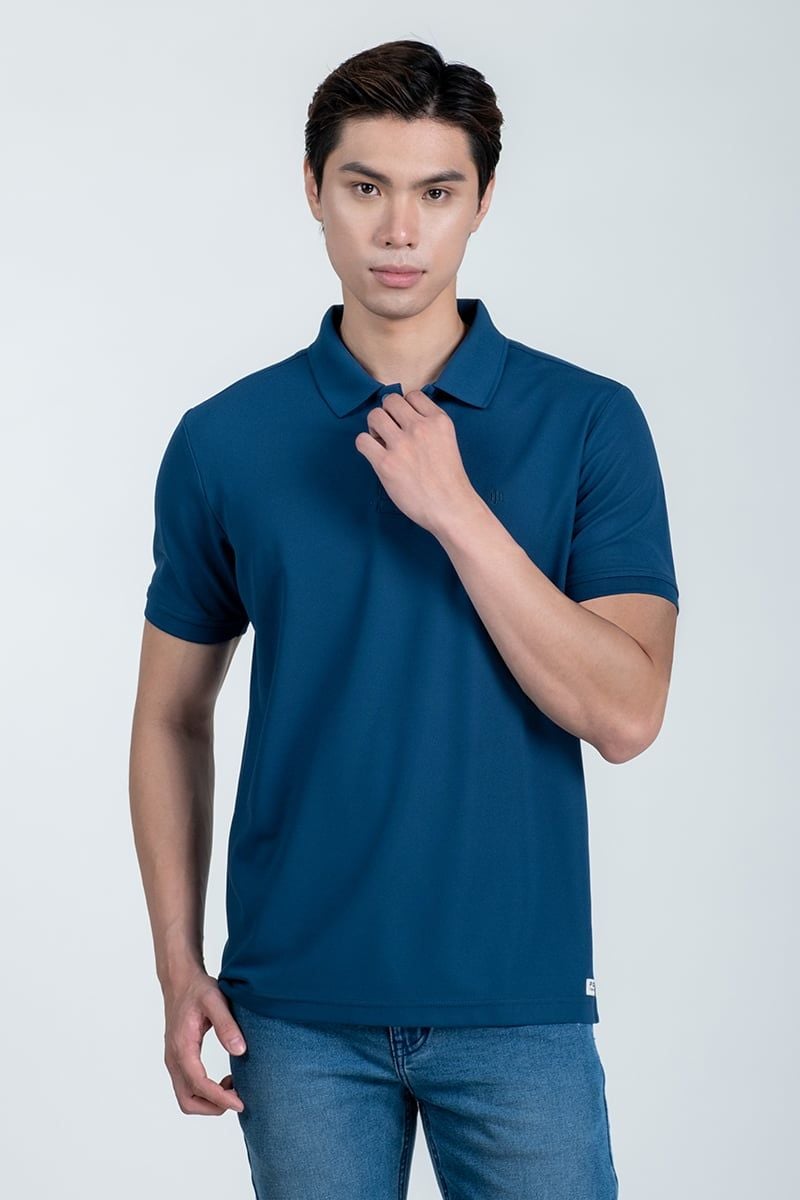 ÁO POLO NAM TAY NGẮN JOHN HENRY CHUẨN FORM, SANG TRỌNG KS23ES03T-SCWK