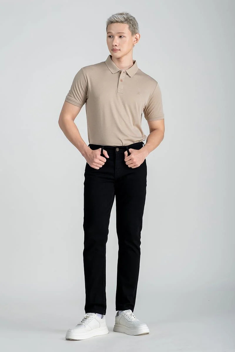 Áo Polo Form Vừa Tay Ngắn KS25ES28T-SCCA