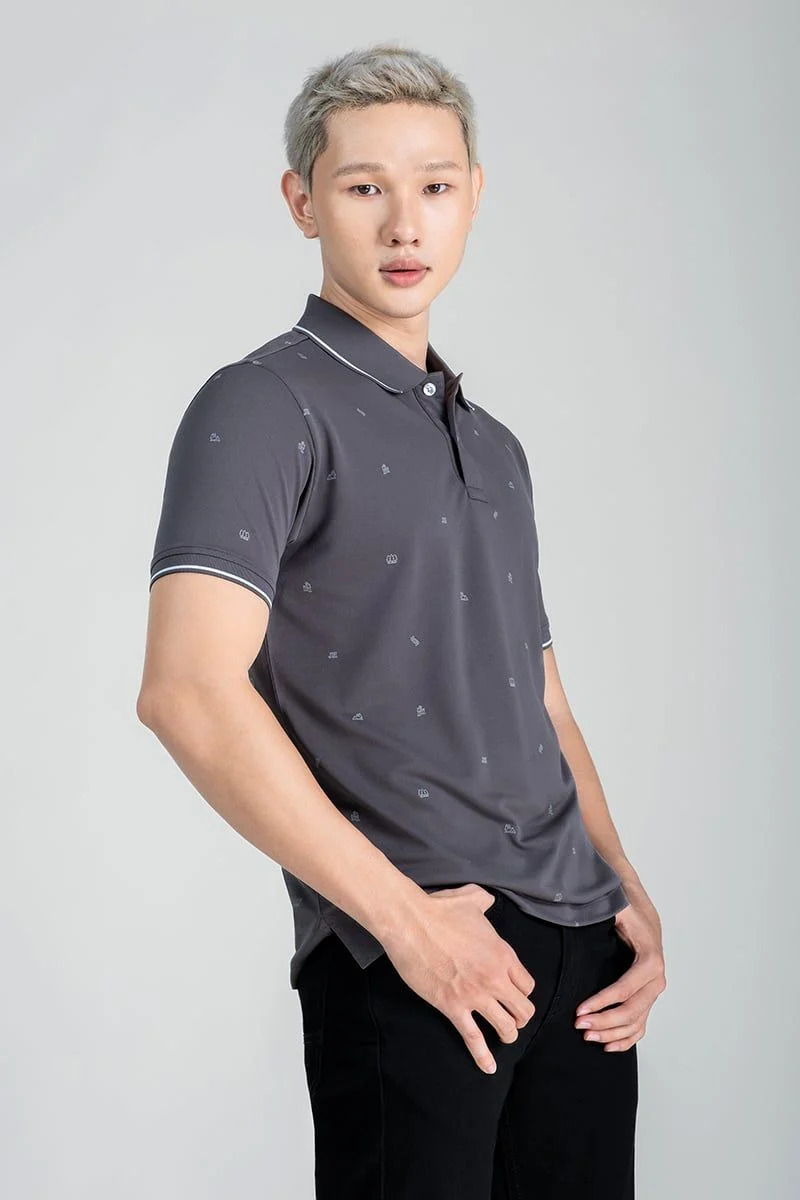 Áo Polo Nam Form Vừa Tay Ngắn KS25SS36T-SCHE