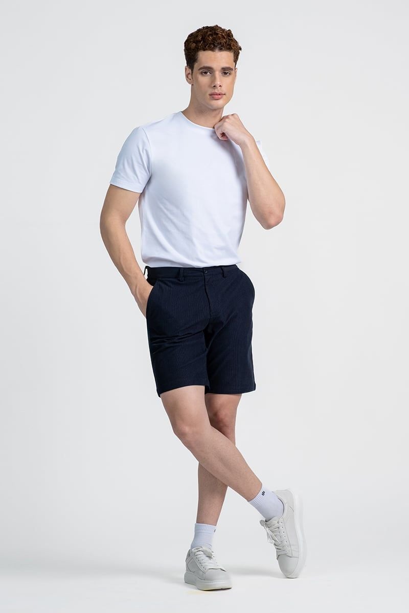 Quần Short Nam Form Trên Gối SP26SS04P-AK
