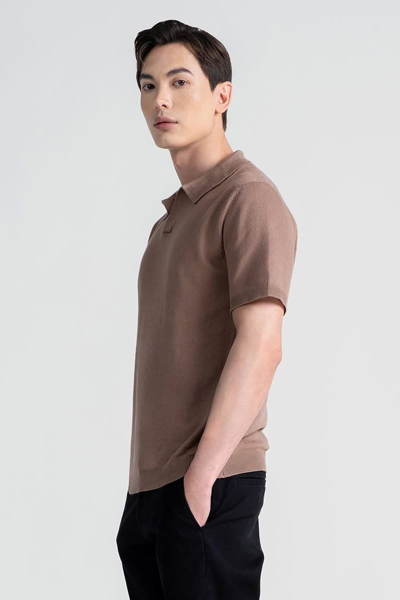 Áo Len Nam Tay Ngắn Form Vừa SW25FH03P-SA