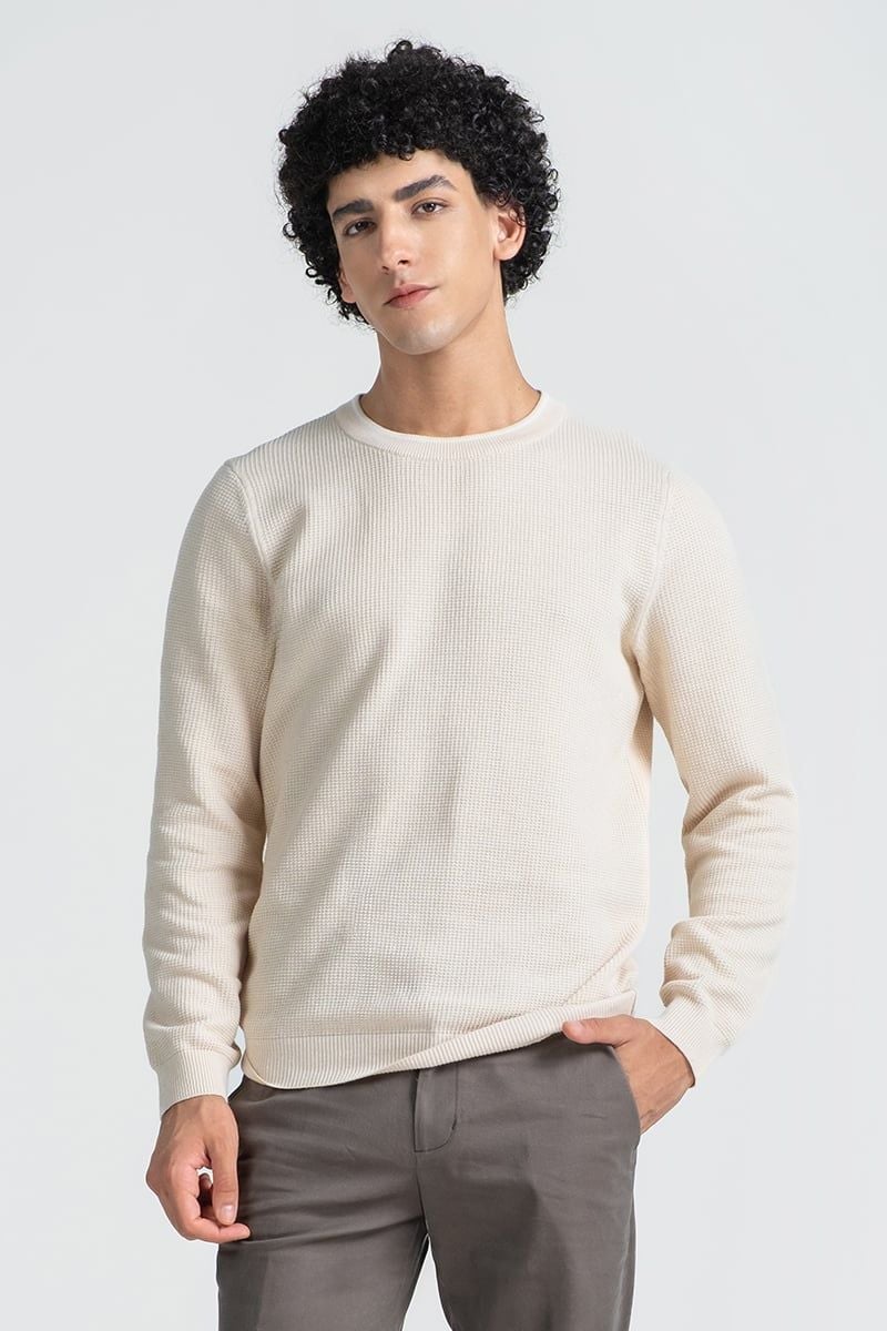 Áo Len Nam Tay Dài Form Vừa SW25FH04M-LB