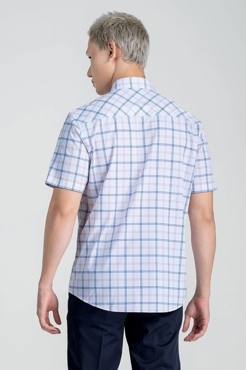Áo Sơ Mi Nam Ngắn Tay John Henry Caro WS25SS03P-SDBB