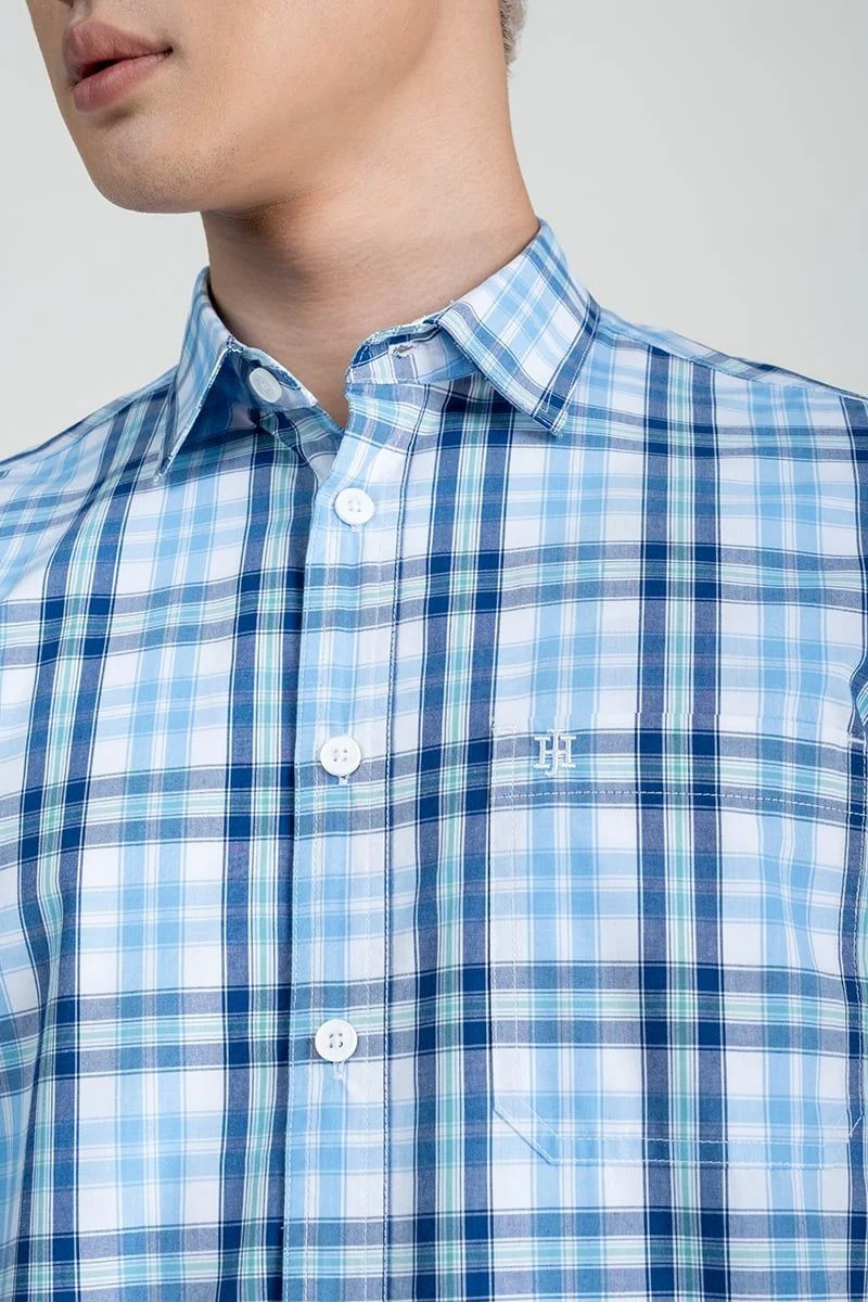 Áo Sơ Mi Nam Ngắn Tay John Henry Caro WS25SS04T-SC