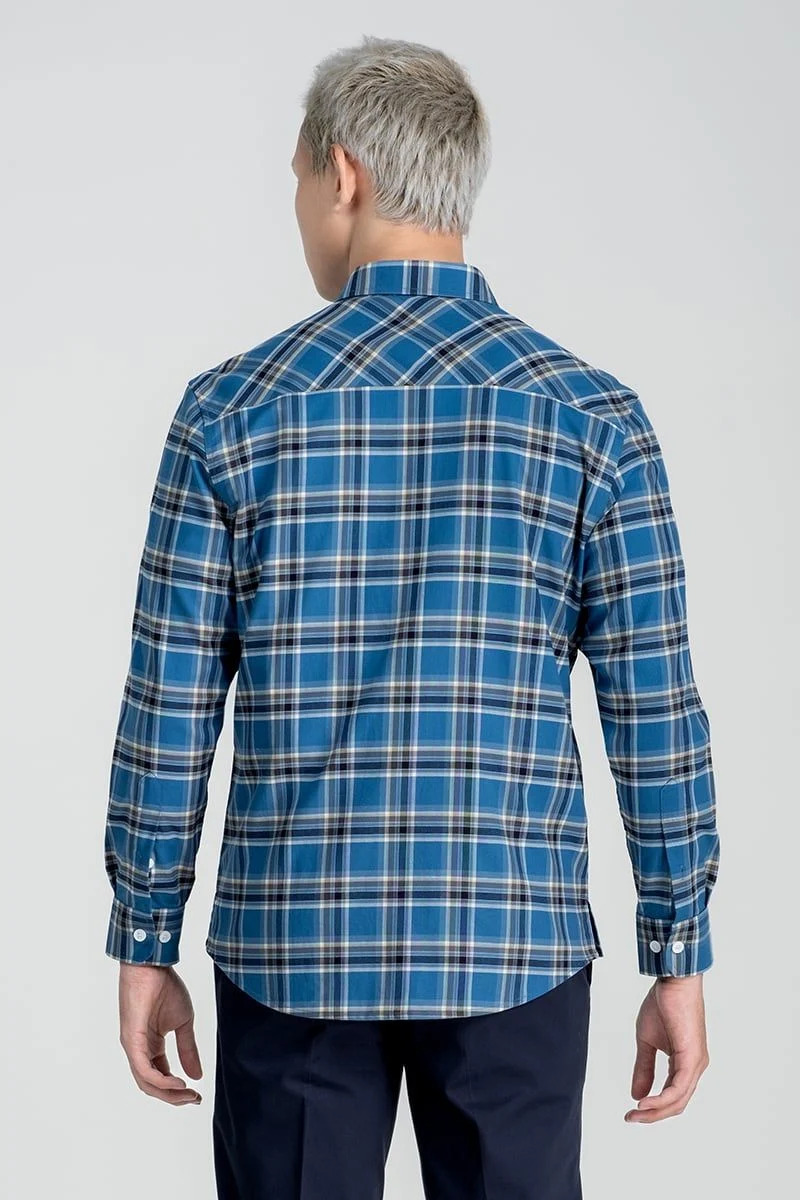 Áo Sơ Mi Tay Dài Form Vừa WS25SS21P-LC