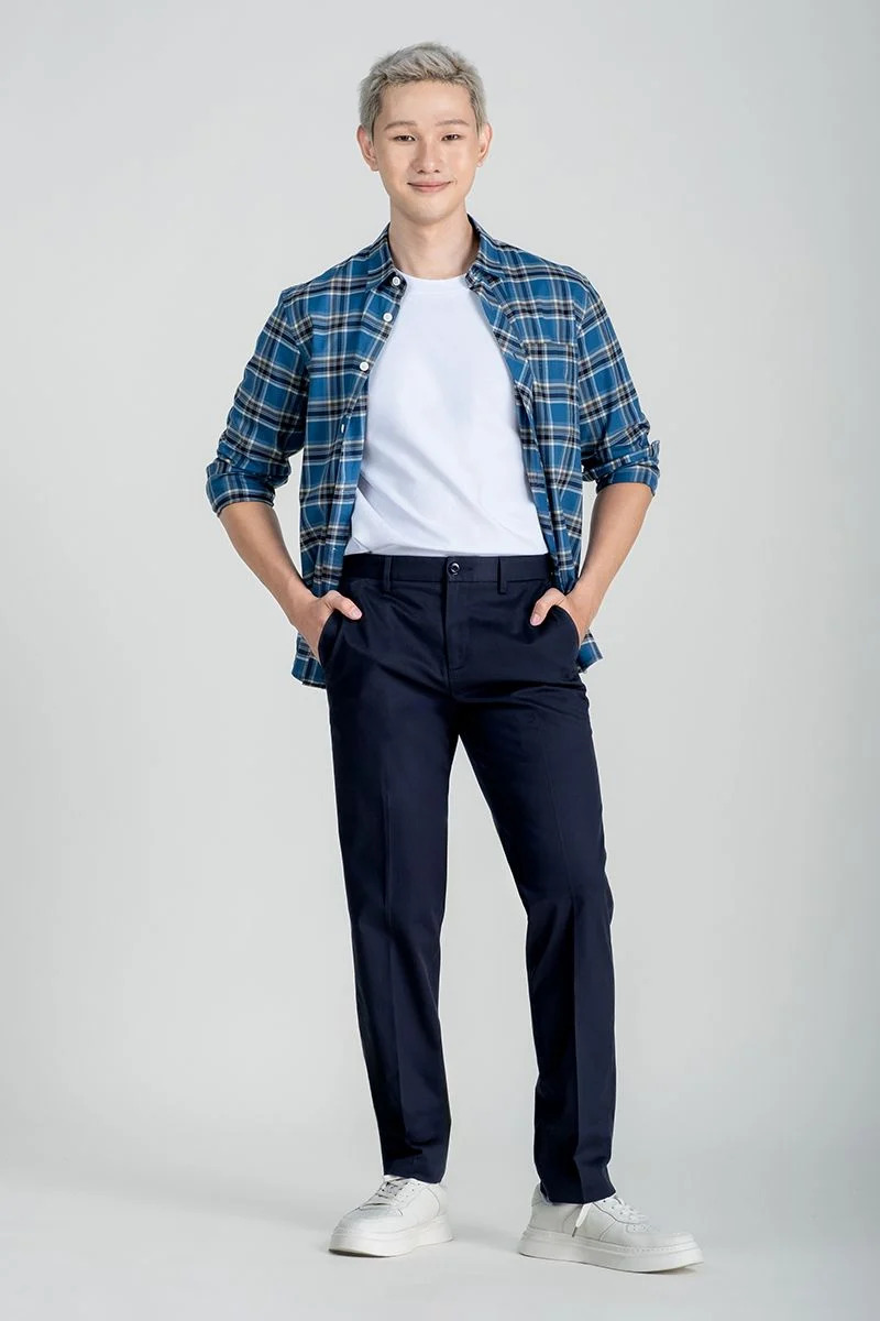 Áo Sơ Mi Tay Dài Form Vừa WS25SS21P-LC