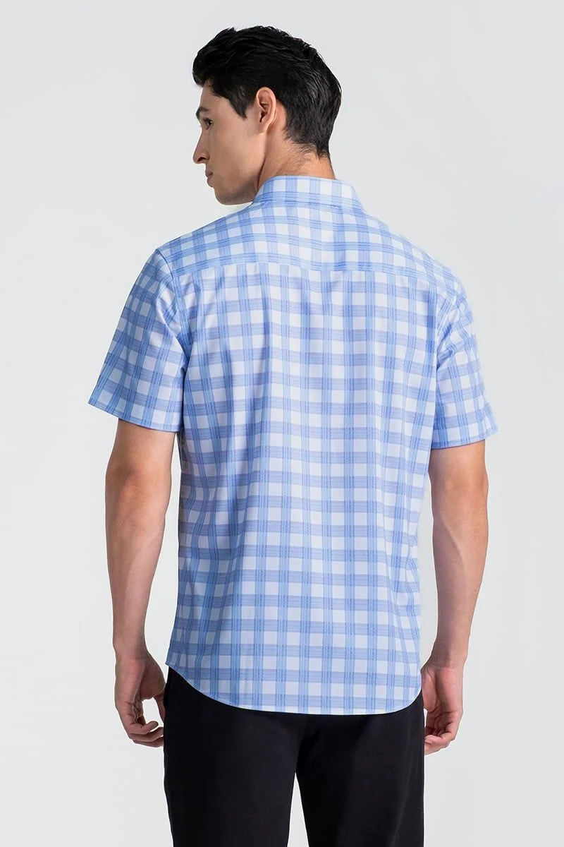 Áo Sơ Mi Nam Tay Ngắn John Henry Caro WS25SS51T-SDBB