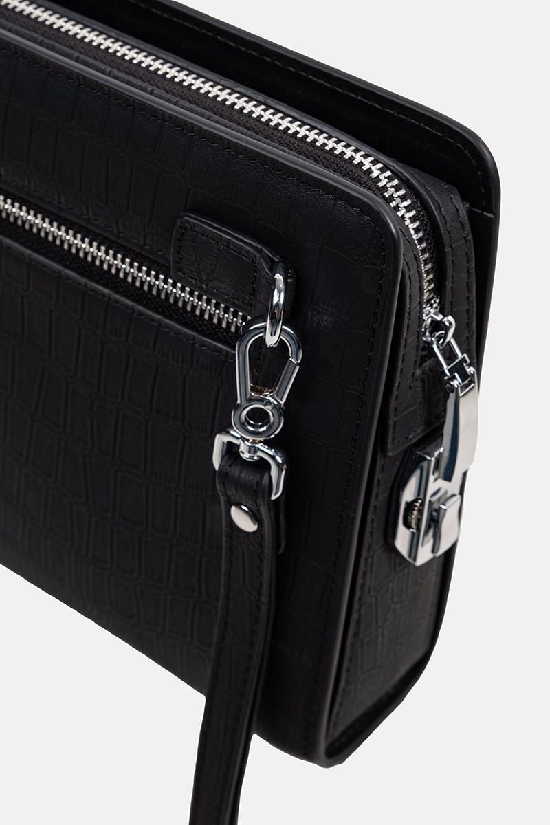 Ví Da Nam Cầm Tay John Henry